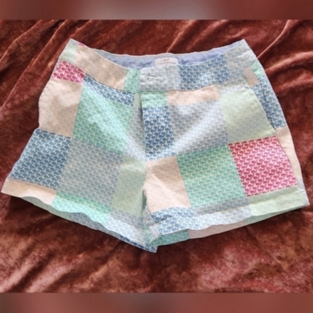 Vineyard Vines for Target Limited Edition Multicolor Whale Shorts Size 0